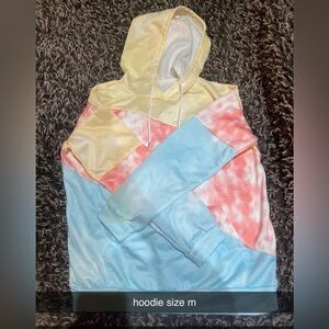 Colorful Tie-Dye Hoodie